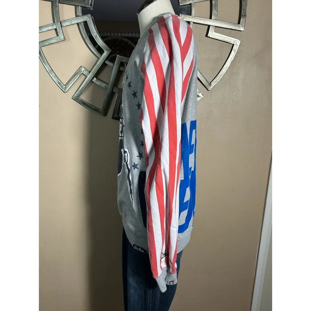 Post Game‎ American Flag New England Patriots Football NFL MED Sweatshirt Unisex